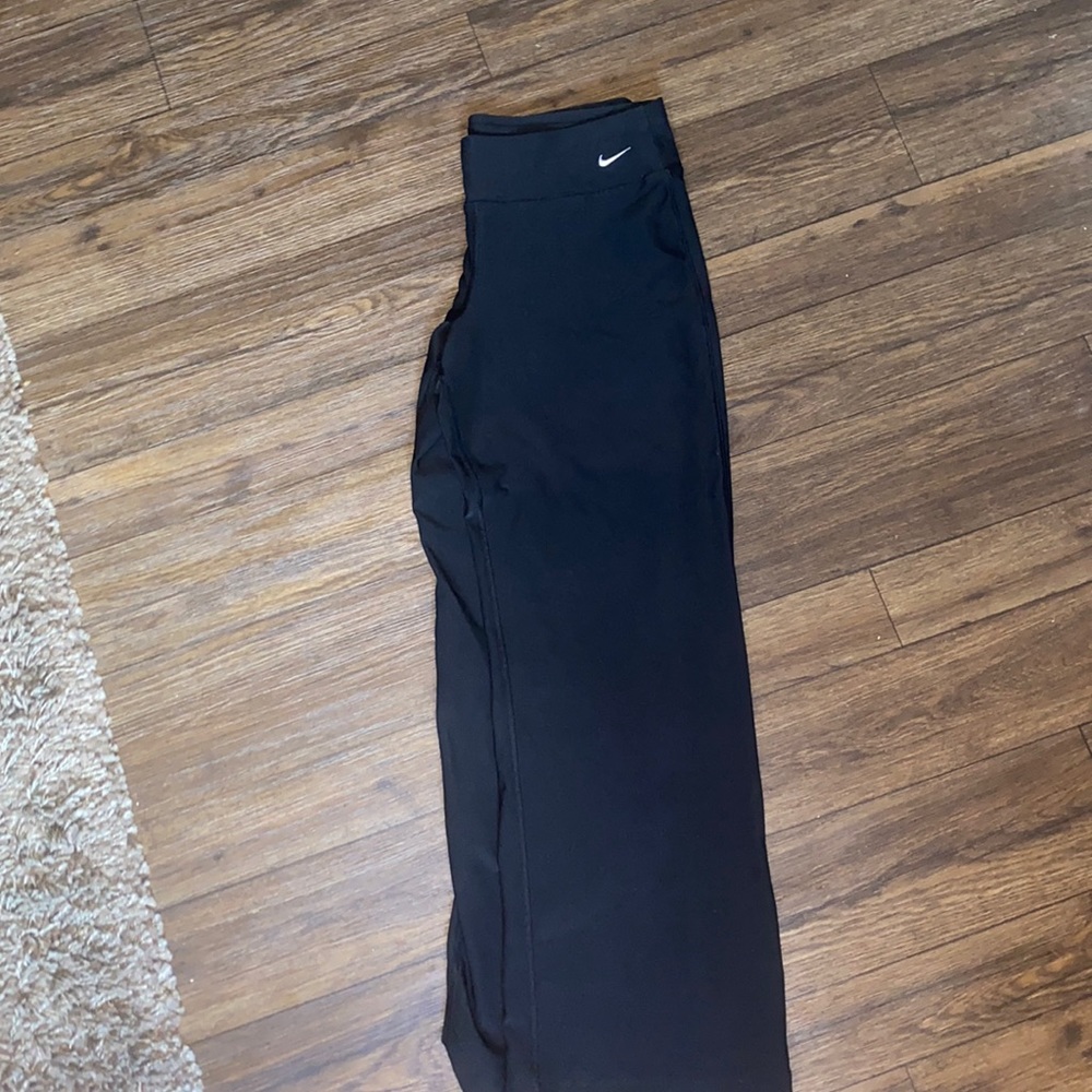 Black Nike Yoga Pants/ Size Large